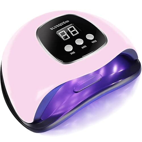 BIGBEAR UV Light for Nails, 48W UV LED Nail Lamp for Gel Polish, Fast Nail Dryer with Automatic Sensor, 3 Timer Setting, Small and Portable, LED Nail Light for Fingernail and Toenail - Image 1