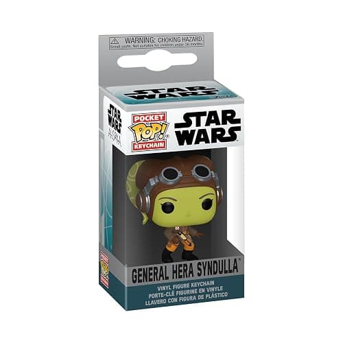 Funko Pop! Keychain: Ahsoka - General Hera Syndulla - Star Wars Novelty Keyring - Collectable Mini Figure - Stocking Filler - Gift Idea - Official Merchandise - TV Fans - Backpack Decor - Image 1
