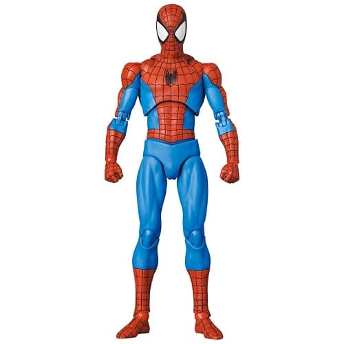 メディコム・トイ(MEDICOM TOY) MAFEX No.185 Spider-Man Spider-Man (Classic Costume Ver.) Total Height Approx. 6.1 inches (155 mm), Non-Scale, Pre-Painted Action Figure thumbnail 2