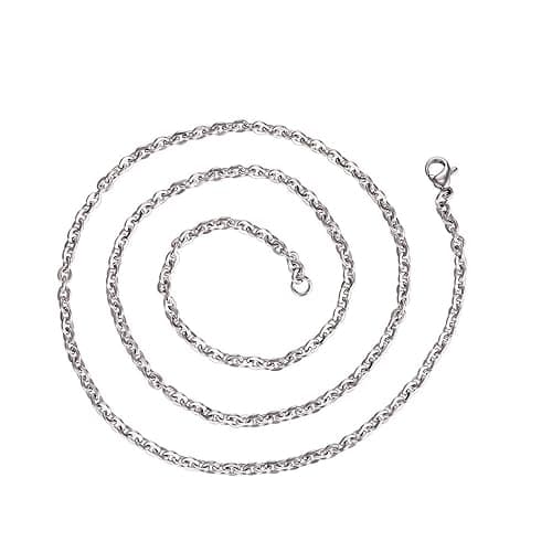 Kisseason Fashion Wolf Pendant Necklace I am Wolf Fans Gift Dog Tag Jewelry Keychain thumbnail 5