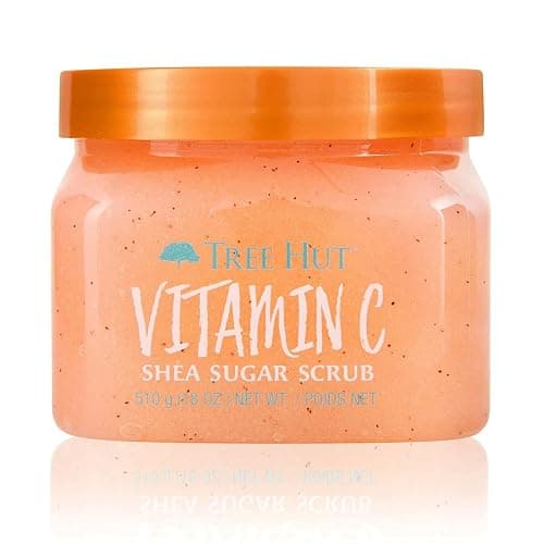 Tree Hut Shea Sugar Scrub, Exfoliating Body Scrub Removes Dead, Dry Skin for a Soft & Hydrated Feel, Nourishing Essential Body Care, 18 fl oz. - Image 1