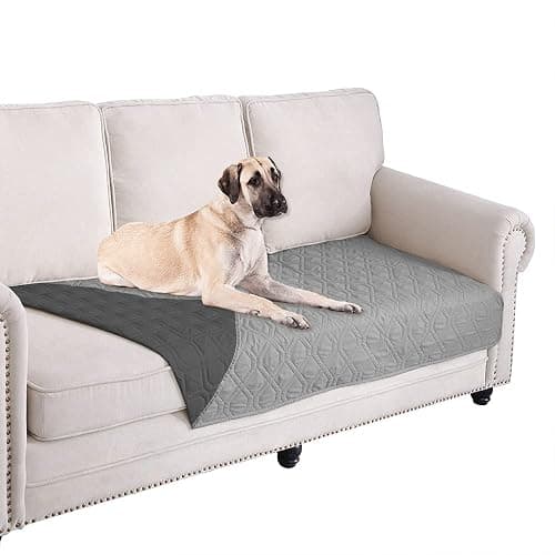 Ameritex Waterproof Dog Bed Cover Pet Blanket for Furniture Bed Couch Sofa Reversible - Image 1