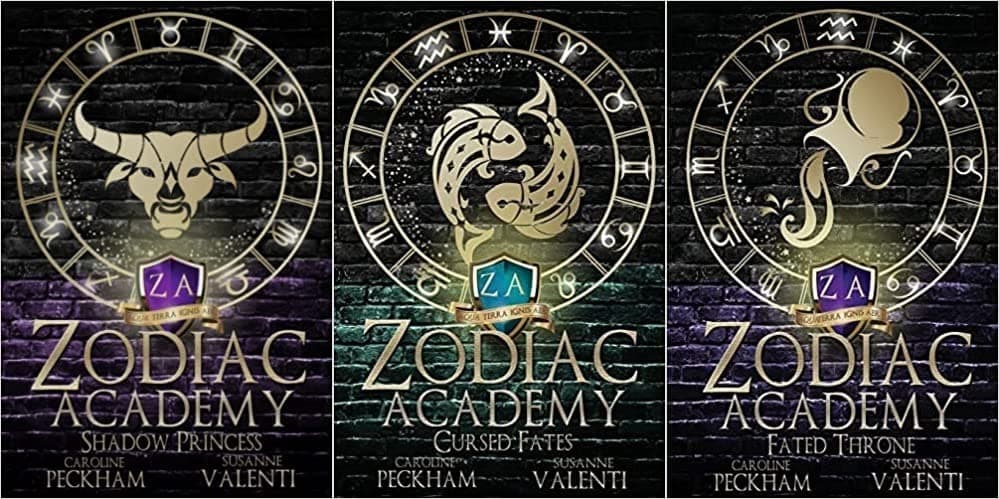 Zodiac Academy Series 6 books Collection Set by Caroline Peckham ( The Awakening , Ruthless Fae, The Reckoning, Shadow Princess, Cursed Fates, Fated Throne ) thumbnail 3
