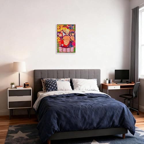 Unframed J-jk Poster Manga Cover Canvas Wall Art Print for Bedroom Dorm Playroom Living Room Wall Decor 8x12 Inch B thumbnail 5