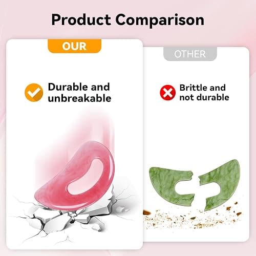 Guasha Tool for Body Body Gua Sha Massage Tool GuaSha Tool for Face(PINK) | Lymphatic Drainage Tool, Muscle Scraper Tool for Full Body Massage, Ergonomic Grip, Spa Relaxation & Smoothing Skin Care thumbnail 6