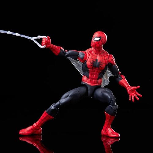 Spider-Man Marvel Legends Series 60th Anniversary Amazing Fantasy 6-inch Classic Comics Action Figures for 4+ Years, 9 Accessories thumbnail 2
