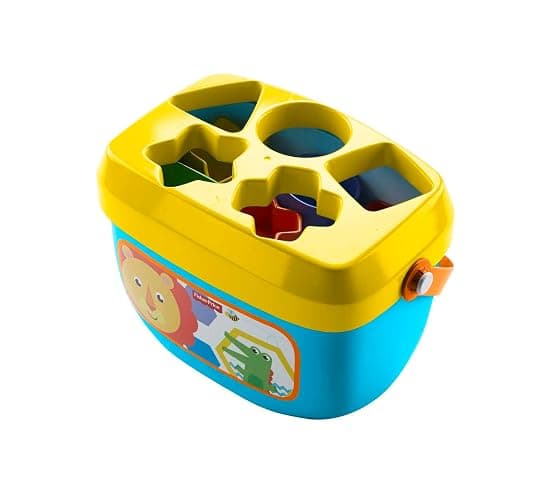 Fisher-Price Stacking Toy Baby’s First Blocks Set of 10 Shapes for Sorting Play for Infants Ages 6+ Months, FFC84 thumbnail 5