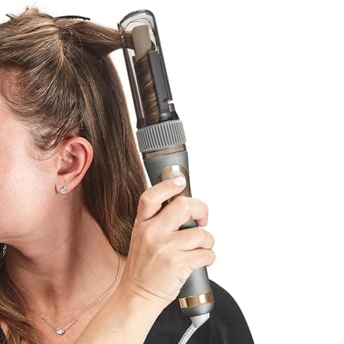 Conair Curl Secret Ceramic Auto ¾” Barrel Hair Curler - multiple 5 heat settings - Custom 3 curl directions (left, right and Alternating) -High heat up to 210°C (410°F), Auto off for safety, Dual Voltage thumbnail 5