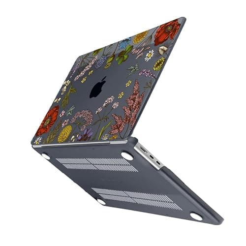 MEEgoodo Case for MacBook Air M4/M3/M2 13.6 inch 2025 2024 2022, Fit Model A3240 A3113 A2681, Compatible with MacBook Air 13 inch, Laptop Hard Shell Case with Keyboard Cover, Clover thumbnail 6