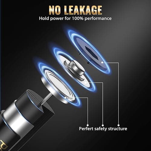 POWEROWL 123 Batteries Cr123A 3V Lithium 8 Count, High Capacity 123A C123 Battery for Flashlight Camera Sensor thumbnail 3