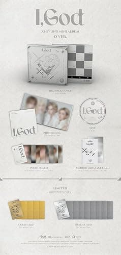 XLOV I, GOD 2nd Mini Album I GOD 4 VER SET (I + G + O + D 4 VER SET) thumbnail 3