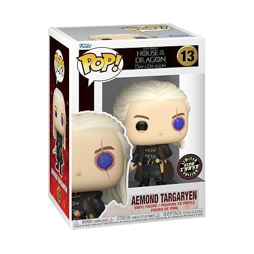 Funko Pop! TV: House Of The Dragon - Aemond Targaryen - 1/6 Odds For Rare Chase Variant- Figura in Vinile da Collezione - Idea Regalo - Merchandising Ufficiale - TV Fans thumbnail 4