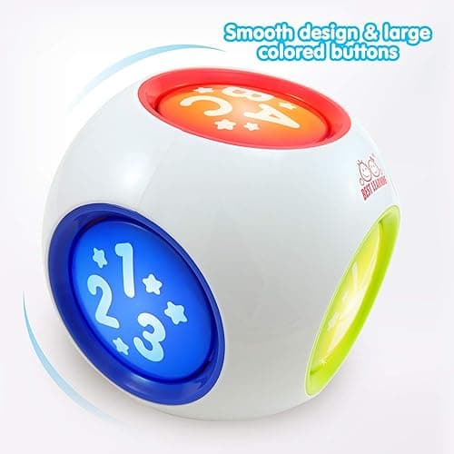 BEST LEARNING Learning Cube - Educational Musical Activity Center Block for Infants Babies Toddlers 6-12 Month and up - Toys for 1 Year Old - First Birthday Present for Boy and Girl thumbnail 8