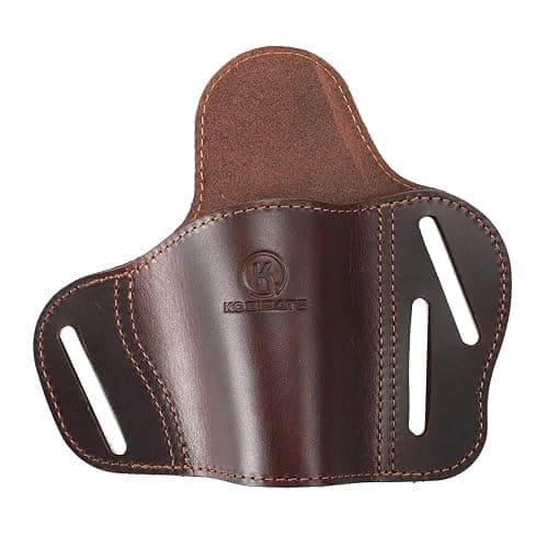 Kosibate 1911 Holster OWB, Leather Pancake Holster Fits All 1911 Style Handguns - Colt 1911 - Sig Sauer - Remington - Ruger & More - Image 1