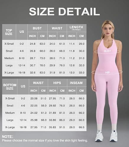 OMKAGI 2 Piece Workout Sets for Women Padded Workout Tops Booty Leggings with Pockets Gym Sets thumbnail 7