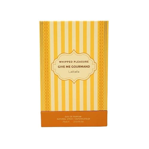 Lattafa Whipped Pleasure Eau de Parfum, Give Me Gourmand Collection, Spray Form, 75ml, Whipped Cream, Caramel & Vanilla Scent, Long-lasting thumbnail 6
