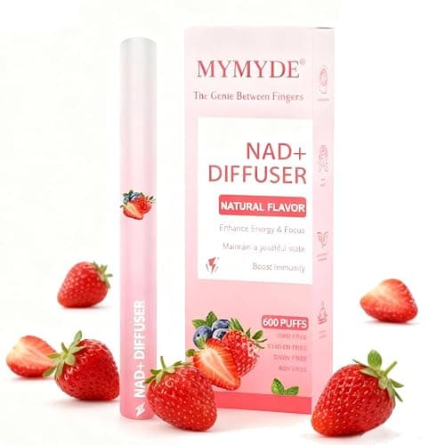 MYMYDE Herbal Diffuser Pen - Strawberry Mint Extract -Herbal Aromatherapy Stick -Lung Detox - Oral Freshening - Nasal Congestion Relief - for Women, Men and Friends - Image 1