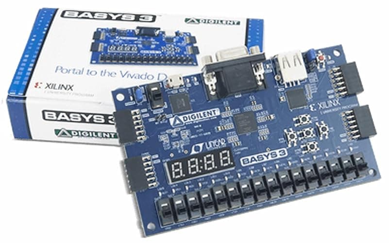 Digilent Basys 3 Artix-7 FPGA Trainer Board: Recommended for Introductory Users thumbnail 2