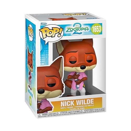 Funko Pop! Disney: Zootopia 2 - Nick Wilde - Collectable Vinyl Figure - Gift Idea - Official Merchandise - Toys for Kids & Adults - Disney Fans - Model Figure for Collectors and Display - Image 1