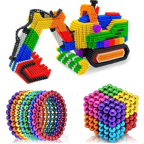 Update 521PCS Desk Fidget Toys for Adults, Desk Fidgets Toys for Office Stress,Magnet-Adults Beads Putty Toy Slime 18+ thumbnail 4