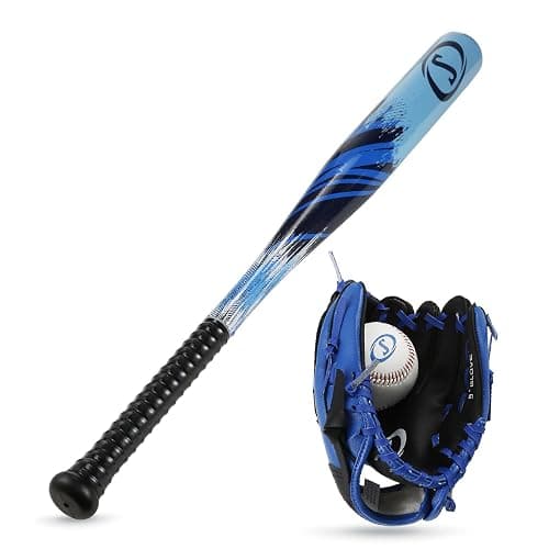 Spalding - Football Set, Junior Baseball Set & Ping Pong Set for 2 Players, Complete Starter Kit for Kids & Adults, Backyard or Field Play, Outdoor Team Sports Game - Image 1