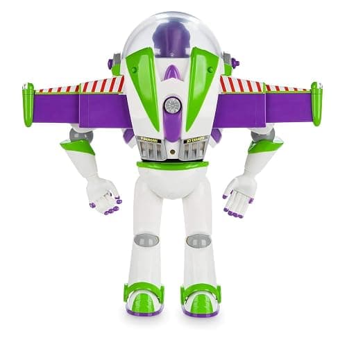 Disney Store Official Buzz Lightyear Interactive Talking Action Figure from Toy Story, Features 10+ English Phrases, Interacts with Other Figures and Toys thumbnail 4