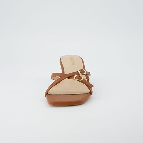 CUSHIONAIRE Women's Milan Kitten Heel Sandals +Memory Foam, Wide Widths Available thumbnail 10