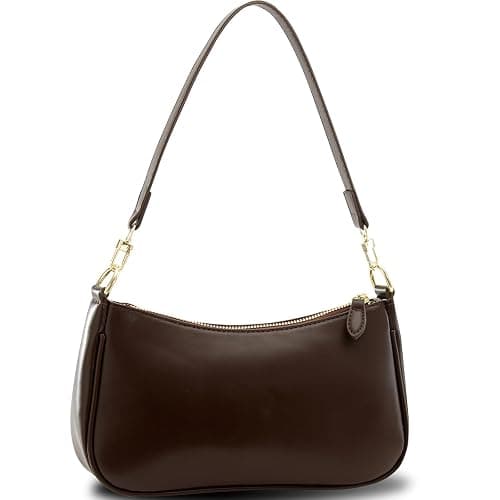 Small Cresent Shoulder Bags Crossbody Purses for Women Vegan Leather Handbag Clutch Hobo Purse thumbnail 3