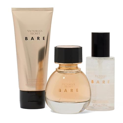 Victoria's Secret Bare 3 Piece Luxe Fragrance Gift Set: 1.7 oz. Eau de Parfum, Travel Lotion & Shimmer Mist thumbnail 4