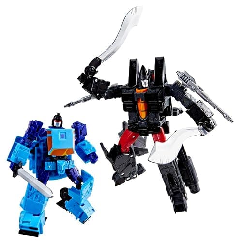 Transformers Studio Series MTMTE Collection, Ground Soldier and Elite Seeker 2-Pack, Devastation Game Edition, 4.5 and 6.5 Inch Action Figures thumbnail 2