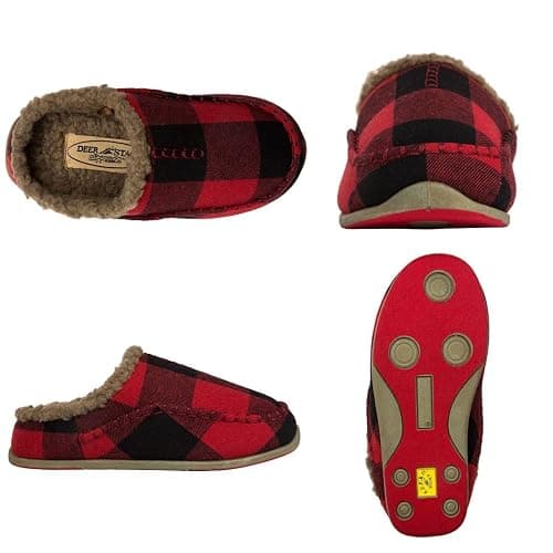 Slipperooz Deer Stags Lil Spun (Little Kid/Big Kid) Slipper thumbnail 3