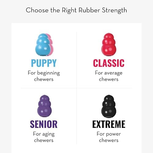 KONG - Puppy Toy Natural Teething Rubber - Fun to Chew, Chase and Fetch - for Small Puppies - Pink thumbnail 6