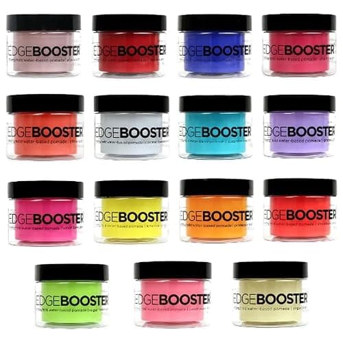 Style Factor Edge Booster Strong Hold Water-Based Pomade 3.38oz - Sweet Peach Scent - Sweet-Peach thumbnail 2