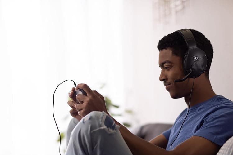 Turtle Beach Recon 200 Gen 2 Powered Gaming Headset - Xbox Series X, Xbox Series S & Xbox One, PS5, PS4, Mobile & PC with 3.5mm - Bass Boost, Memory Foam, Black thumbnail 13