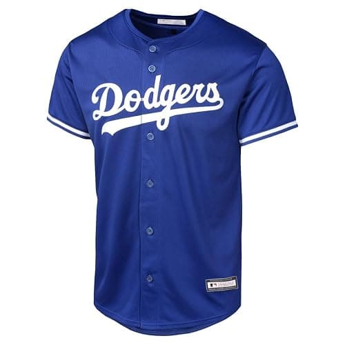 Shohei Ohtani Los Angeles Dodgers MLB Kids Youth 8-20 Blue Alternate Player Jersey thumbnail 2