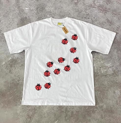 JOLILUNA Whimsy Twee Clothes for Women Oversize Graphic Ladybug Tee Y2k Fashion Whimsical Clothes Streetwear thumbnail 5