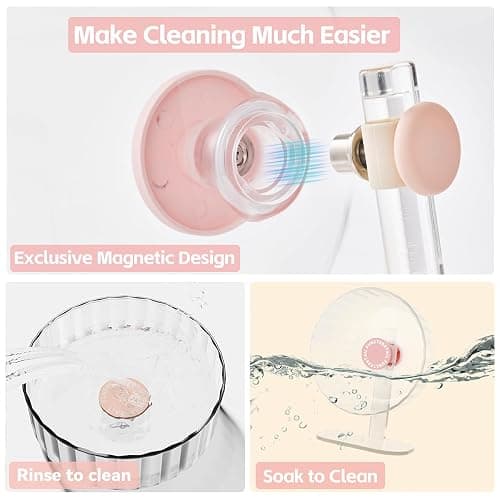 FunstersTail Super Silent Hamster Wheel 10.4 Inch, Magnetic Large Rat Wheel for Chinchilla, Gerbil, Guinea Pig, Cat, Mouse, Sugar Glider and Dwarf, Syrian Hamster Accessories (Peach Pink) thumbnail 4