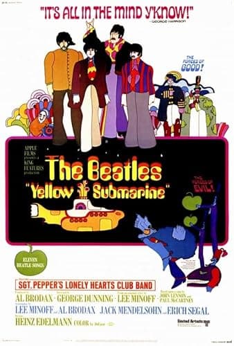 Yellow Submarine Movie Poster Print (27 x 40) - Image 1
