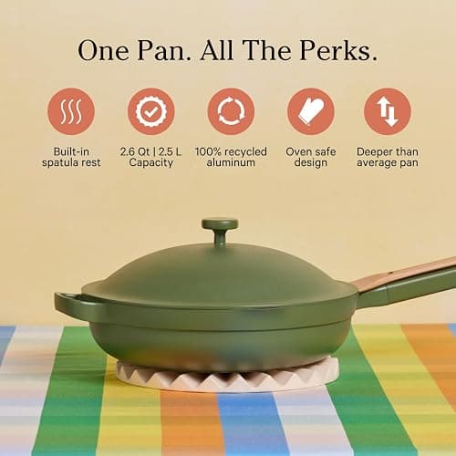 Our Place Home Cook Duo - Always Pan 2.0 & Perfect Pot Bundle | Multi-Functional Cookware Set Replaces 18 Pieces | Sage thumbnail 2