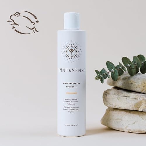 INNERSENSE Organic Beauty - Pure Harmony Hairbath Shampoo (10oz) | Gentle Daily Shampoo for Fine + Normal Hair | Weightless Moisture, Body + Shine | Sulfate-Free, Non-Toxic, Clean Haircare thumbnail 3