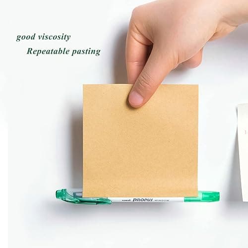 NatureTouch Sticky Notes 6 Packs, 3 x 3 Inches Adhesive Self-Stick Notes in Eye Protection Paper, Multiple Designs of Memo Pads for Reminders, Office, Home, School, Meeting, 80 Sheets/Pad thumbnail 7