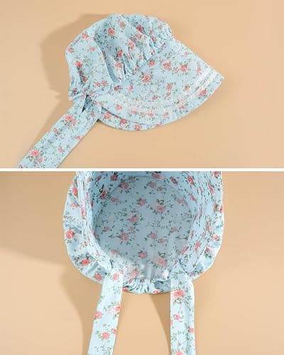 Nuoqi Prairie Dresses for Girls Green Pioneer Girl Costume Colonial Dress with Apron thumbnail 7