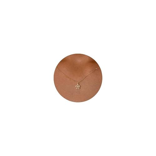 GUOKE Gold Necklace for Women – 14K Gold Plated Dainty Pendant Necklace, Starfish Flower Star Sunflower Heart Infinity Butterfly Cross Shell Minimalist Jewelry for Her thumbnail 2