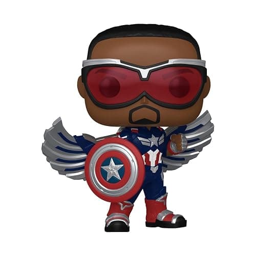 Funko Pop Marvel: Captain America: Brave New World - Captain America - Collectable Vinyl Figure - Gift Idea - Official Merchandise - Toys for Kids & Adults - Superheroes Fans thumbnail 2