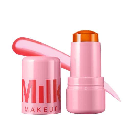 Milk Makeup Cooling Water Jelly Tint – Long-Lasting Sheer Lip + Cheek Stain with Firming Vegan Collagen + Hydrating Aloe – Transfer Proof, Buildable Lip Tint + Blush - Image 1