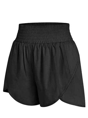 AUTOMET Womens Athletic Shorts High Waisted Running Pants Gym Workout Casual Sport Clothes with Pockets 2025 - Image 1