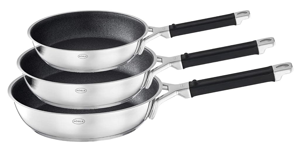 RÖSLE Silence® Pro Pfannen-Set 3tlg. 20, 24 & 28 cm - Image 1