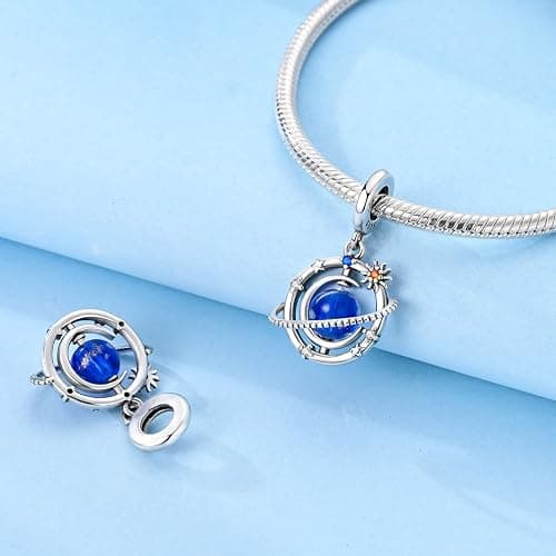 MULA 925 Sterling Silver Charms for Bracelets and Necklaces Cat Summer Dangle Pendants Camera Beads Charms Jewelry Charm for Women thumbnail 5