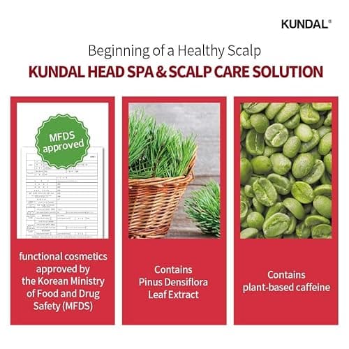 KUNDAL Hair Loss Serum & Caffeine Scalp Tonic thumbnail 8