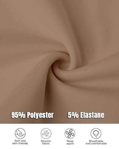 CHICME Womens Long Sleeve Zipper Slit Oversized Sweatshirt 2025 Casual Pullover Zipper Hoodies Fall Clothes thumbnail 5